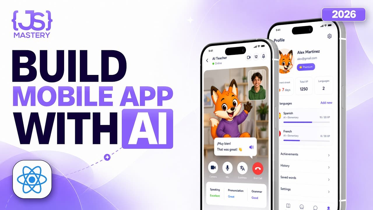   NG  Skip navigation Search    Create   Avatar image How to Actually Build Mobile Apps with AI in 2026 | A Complete Beginner's Tutorial